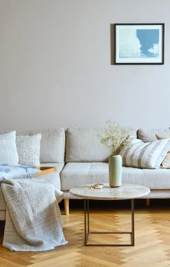 - Plaid - Cielo Throw 130x190 cm - Sand/grå^Compliments Hot