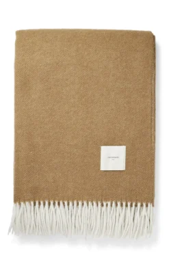 - Plaid - Duo Throw - 140x200 cm - Camel^Compliments Discount