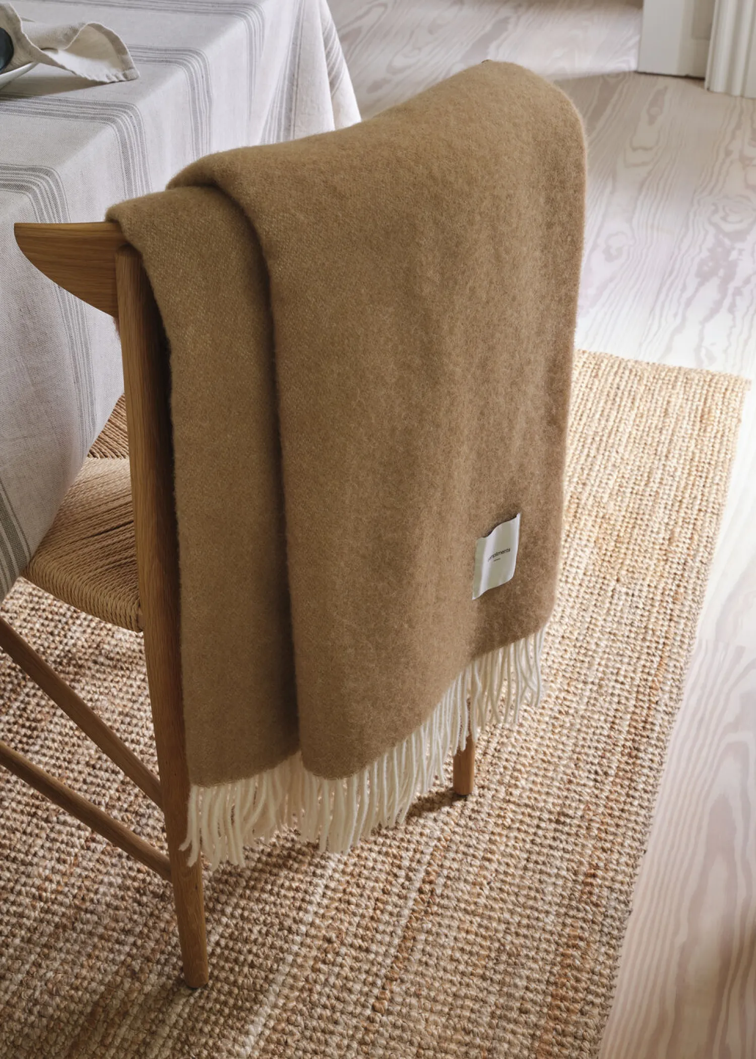 - Plaid - Duo Throw - 140x200 cm - Camel^Compliments Discount