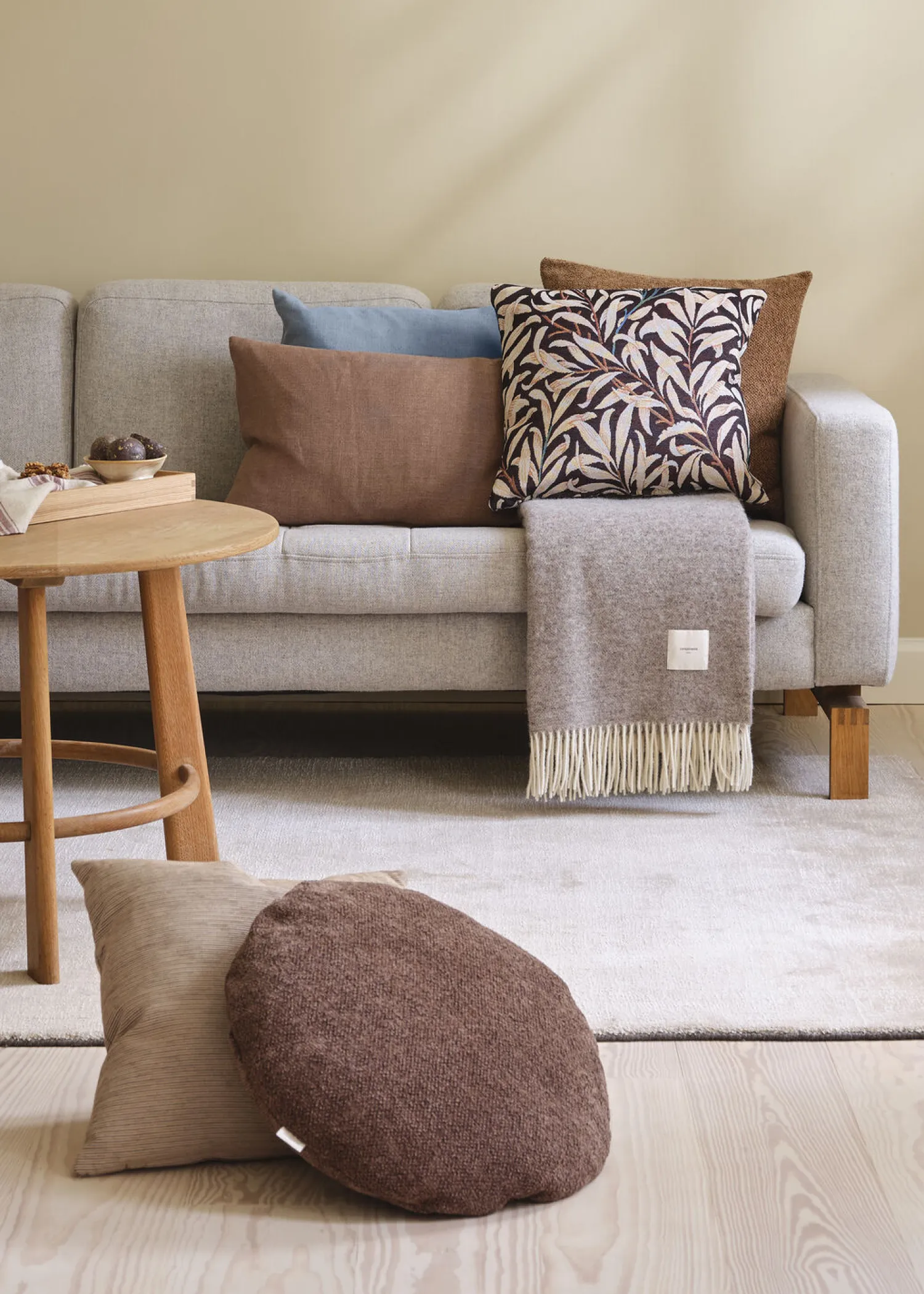 - Plaid - Duo Throw -140x200 cm - Taupe*Compliments Online