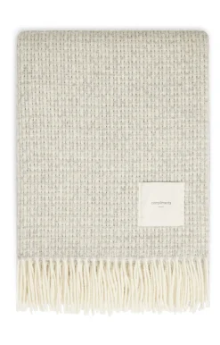 - Plaid - Nest Throw 140x200 cm - Grå*Compliments