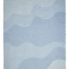 - Plaid - Waves Throw - 140x200 cm - Mineral blue*Compliments Outlet