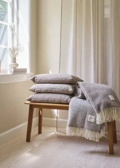 - Pudebetræk - Cord 45x45 cm - Linen*Compliments Discount