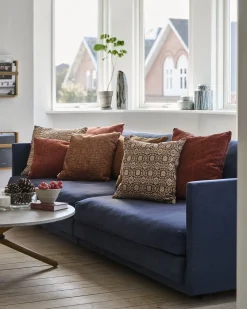 - Pudebetræk Fiesta 45x45 cm - Rust*Compliments