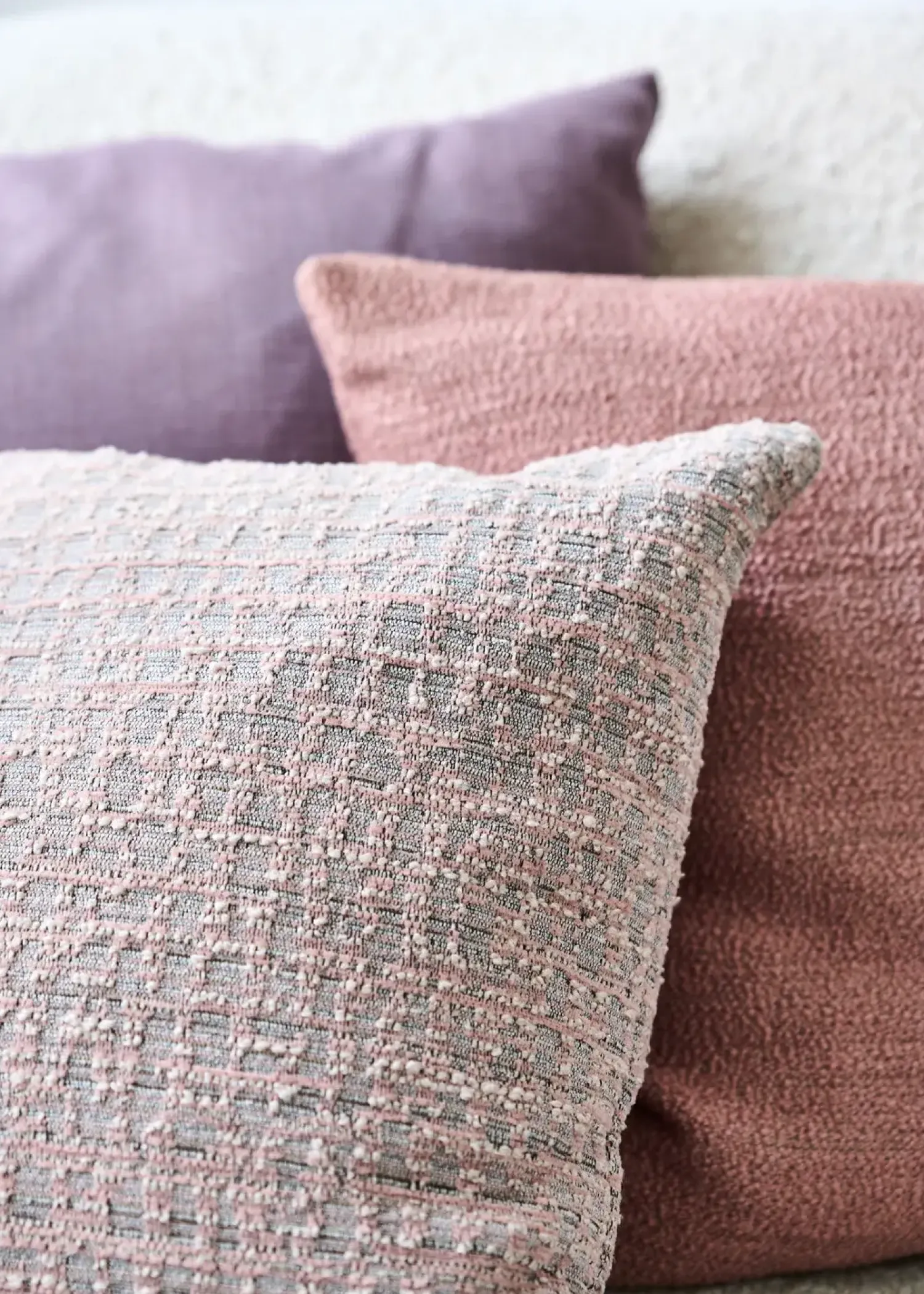 - Pudebetræk Jazz 45x45 cm - Gammel rosa*Compliments Sale