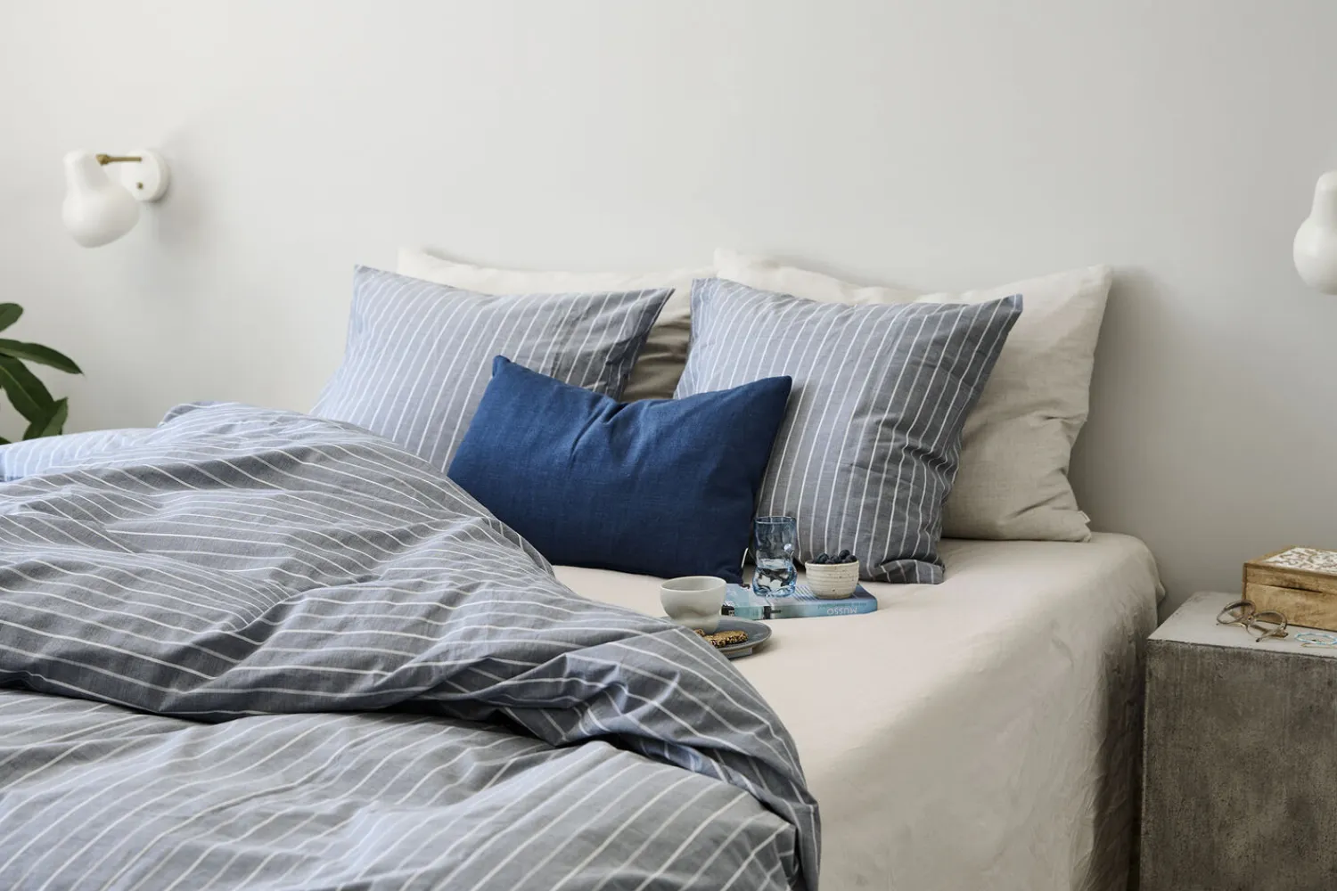 - Pudebetræk Marrakech 40x60 cm - Royal blå*Compliments