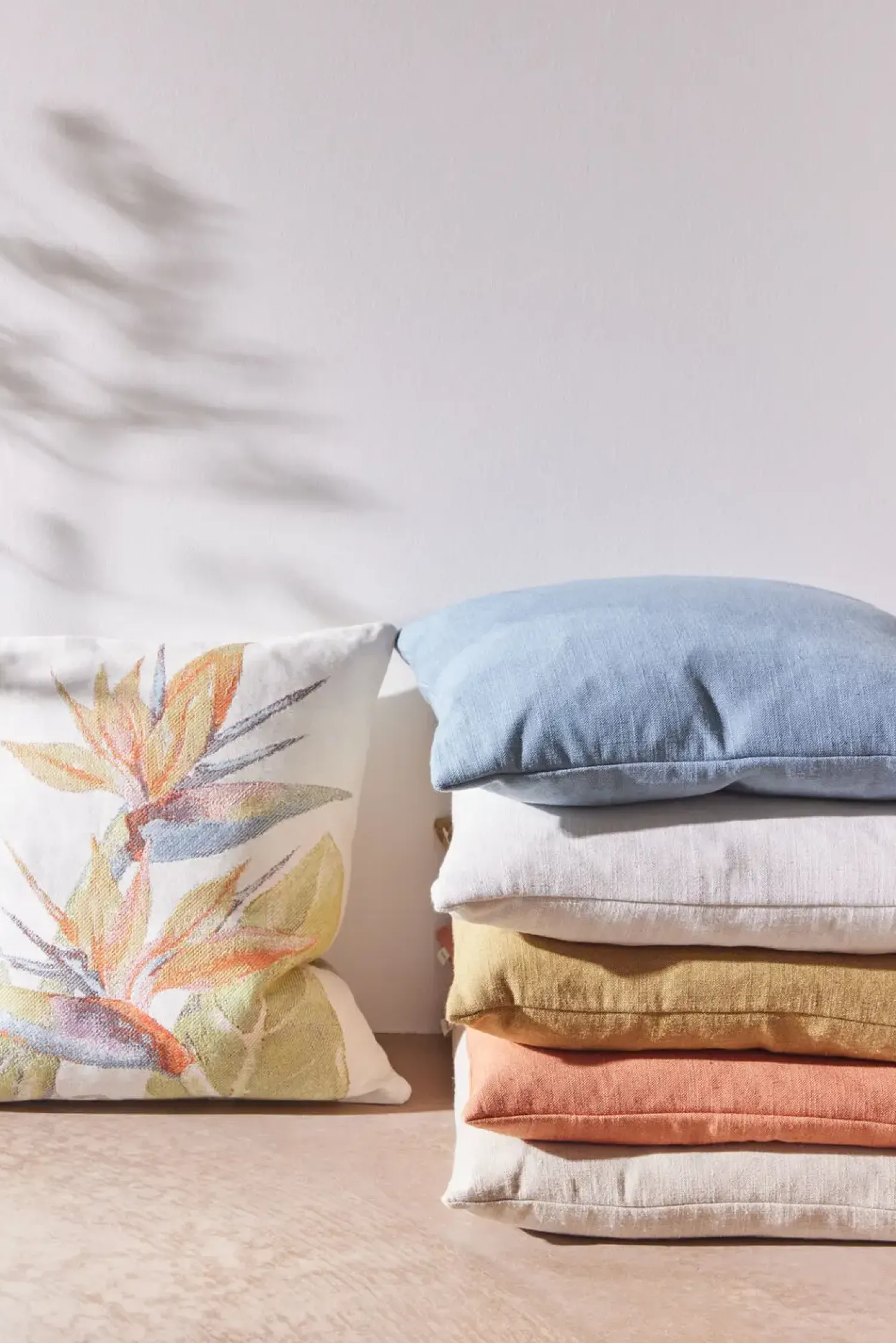 - Pudebetræk Marrakech 50x50 cm - Faded blå*Compliments New