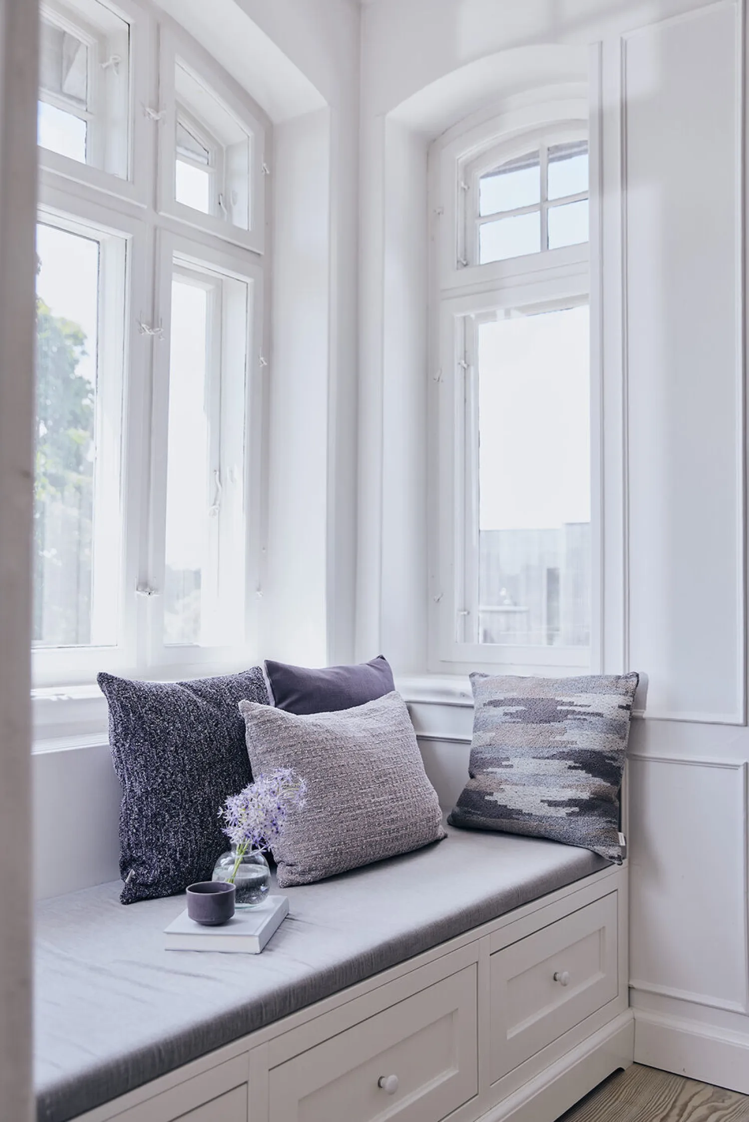 - Pudebetræk Manon 50x50 cm - Purple*Compliments Sale