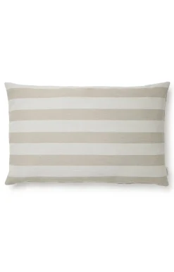 - Pudebetræk Outdoor Stripe 40x60 cm - Beige*Compliments Sale
