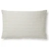 - Pudebetræk Outdoor Fine Stripe 40x60 cm - Beige*Compliments Best
