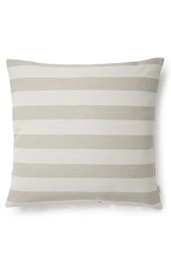 - Pudebetræk Outdoor Stripe 45x45 cm - Beige^Compliments Hot