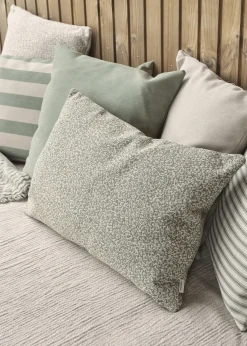 - Pudebetræk Outdoor Grain 45x45 cm - Grøn*Compliments Discount