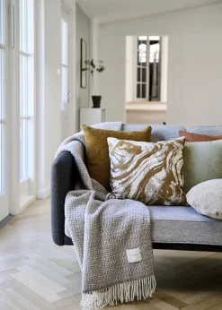 - Pudebetræk Trail 50x50 cm - Okker*Compliments Online