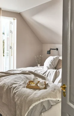 - Sengetøj - Fjord Bed Linen 140x200/60x63 cm - Sand*Compliments Discount