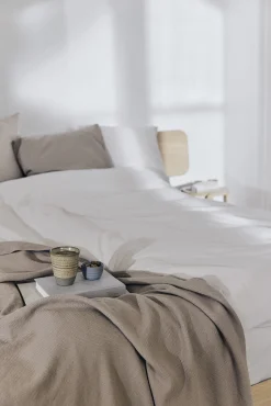 - Sengetøj - Stone Bed Linen 200x220/60x63 (2) cm - Moon*Compliments Online