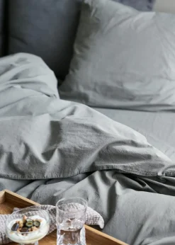 - Sengetøj - Stone Bed Linen 140x220/60x63 cm - Grå*Compliments New