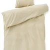 - Sengetøj - Stone Bed Linen 140x220/60x63 cm - Champagne^Compliments Outlet