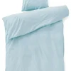 - Sengetøj - Stone Bed Linen 140x220/60x63 cm - Sky blue*Compliments Clearance