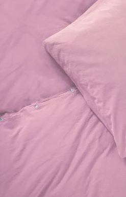 - Sengetøj - Stone Bed Linen 140x220/60x63 cm - Pink Sky^Compliments Hot