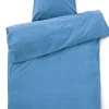 - Sengetøj - Stone Bed Linen 140x200/60x63 cm - Ocean blue*Compliments Discount