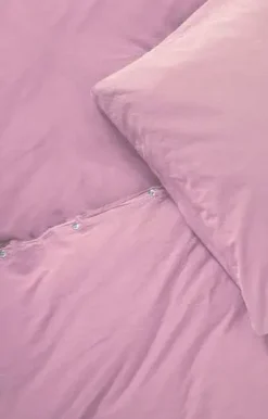 - Sengetøj - Stone Bed Linen 140x200/60x63 cm - Pink Sky^Compliments