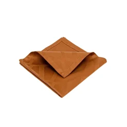 - Serviet - Ice Damask 45x45 cm - Rust^Compliments Clearance
