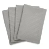 - Serviet - Tile Damask Napkin 45x45 cm - 4 pack - Sølv grå*Compliments Online