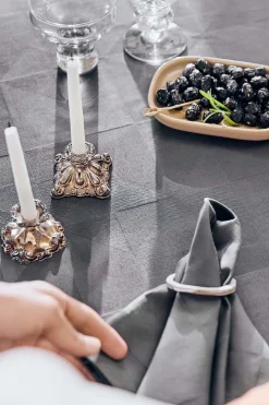 - Serviet - Wind Damask 45x45 cm - Grå^Compliments Hot