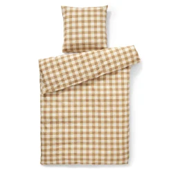 - Squarre - Sengetøj - L200 - Ochre^Compliments Online