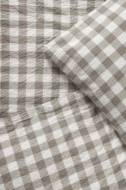 - Squarre - Sengetøj - L200 - Taupe*Compliments Sale