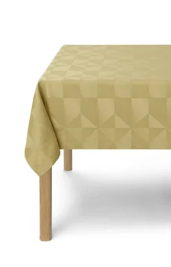 - Wind Damask Table Cloth 150x350 cm - Messing^Compliments Discount