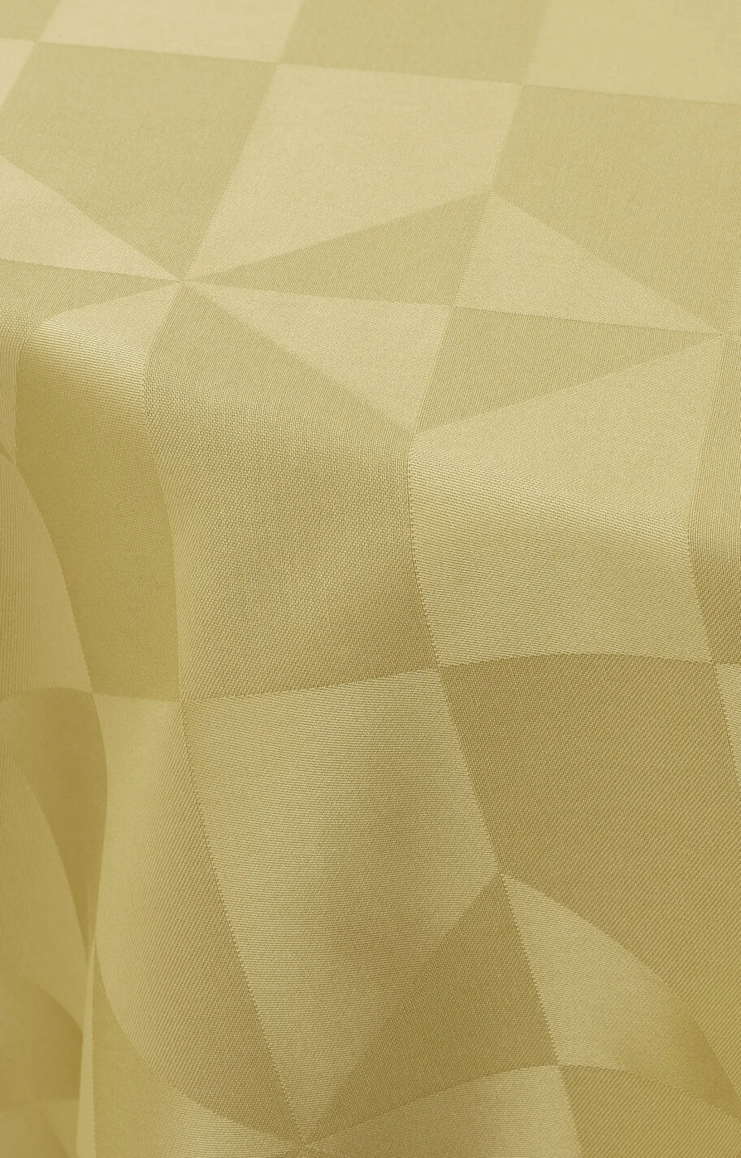 - Wind Damask Table Cloth dia. 200 cm - Messing*Compliments Discount