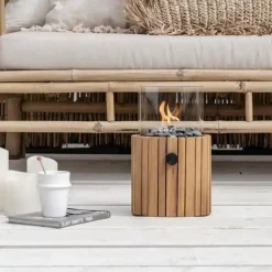 - Timber Gaslanterne - teak^Cosi Fires Online
