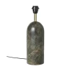 - Asta lampefod/base - Marmor - Forest Green - med lidt rødt*Cozy Living Discount