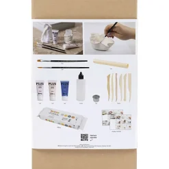 - DIY Kit Modellering, Krukker og vaser, 1 pk.*Creativ Company Discount