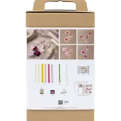 - DIY Kit Crepepapir, pastelfarver, Blomst, 1 pk.^Creativ Company Outlet