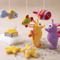 - DIY Kit Nålefiltning, Dyr i vandet, 1 pakke*Creativ Company Outlet