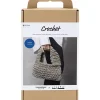 - DIY Kit Hækle, olivengrøn, Chunky taske, 1 pk.*Creativ Company
