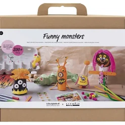 - Maxi DIY Mix Sjove Monstre, ass. farver, 1 pk.^Creativ Company