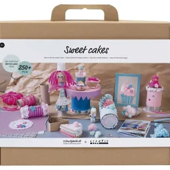 - Maxi DIY Mix Søde kager, ass. farver, Kage og slik, 1 pk.^Creativ Company Best