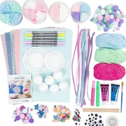 - Maxi DIY Mix Søde kager, ass. farver, Kage og slik, 1 pk.^Creativ Company Best