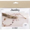 - Mini DIY Kit Smykker, rosa harmoni, Chunky halskæde, 1 pk.*Creativ Company Online