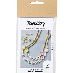 - Mini DIY Kit Smykker, Halskæder, 1 pk.^Creativ Company Clearance