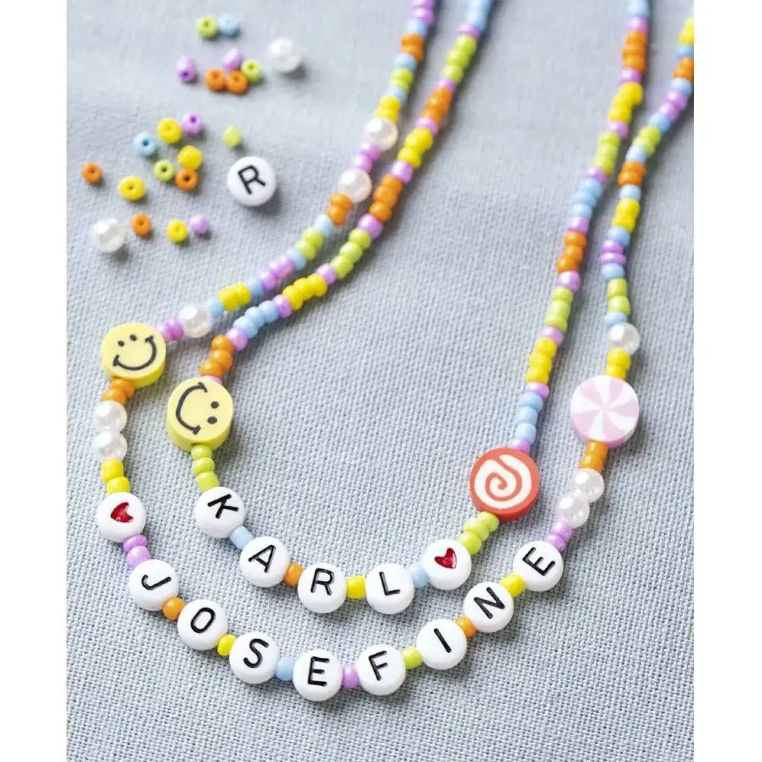 - Mini DIY Kit Smykker, Halskæder, 1 pk.^Creativ Company Clearance