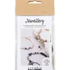 - Mini DIY Kit Smykker, Armbånd med knyttet lås, 1 pk.*Creativ Company Sale