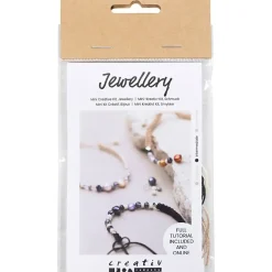 - Mini DIY Kit Smykker, Armbånd med knyttet lås, 1 pk.*Creativ Company Sale