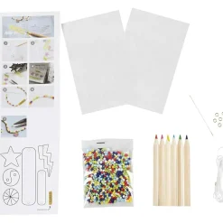 - Mini DIY Kit Smykker, Armbånd krympeplast, 1 pk.*Creativ Company Sale