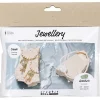 - Mini DIY Kit Smykker, Aventurinmix armbånd og øreringe, 1 pk.*Creativ Company Online