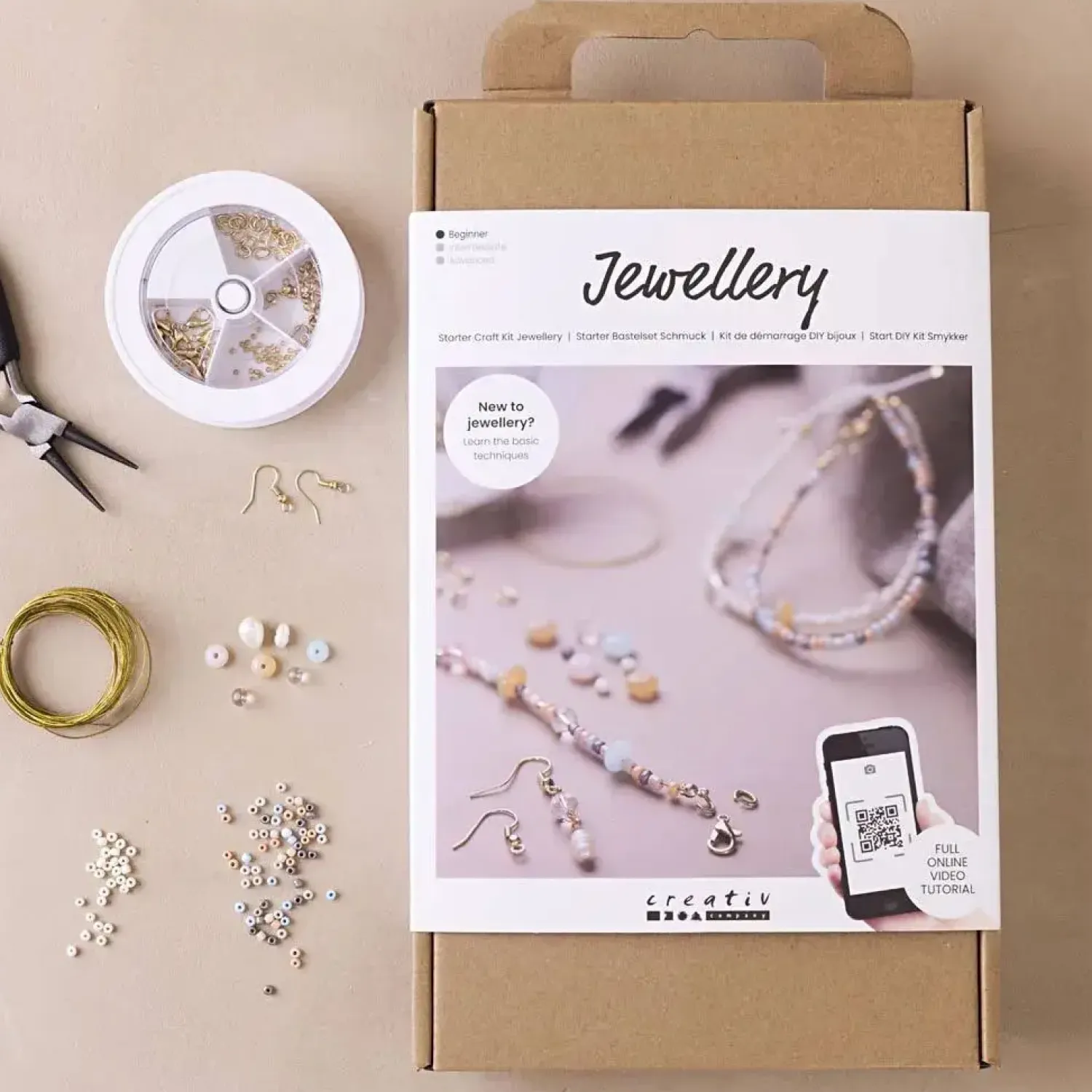 - Start DIY Kit Smykker Klassiske Perler, 1 pk.^Creativ Company Online