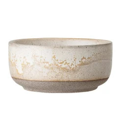 Creative Collection - Columbine Skål - Natur - Stentøj - Ø: 10,5 cm x H: 5 cm^Bloomingville
